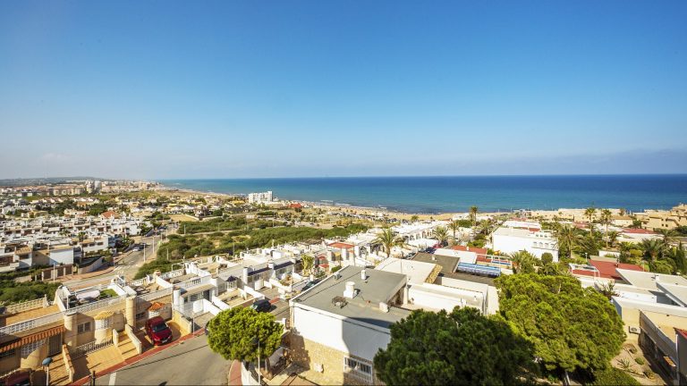 Luxury homes at beach for holiday La Mata Torrevieja.